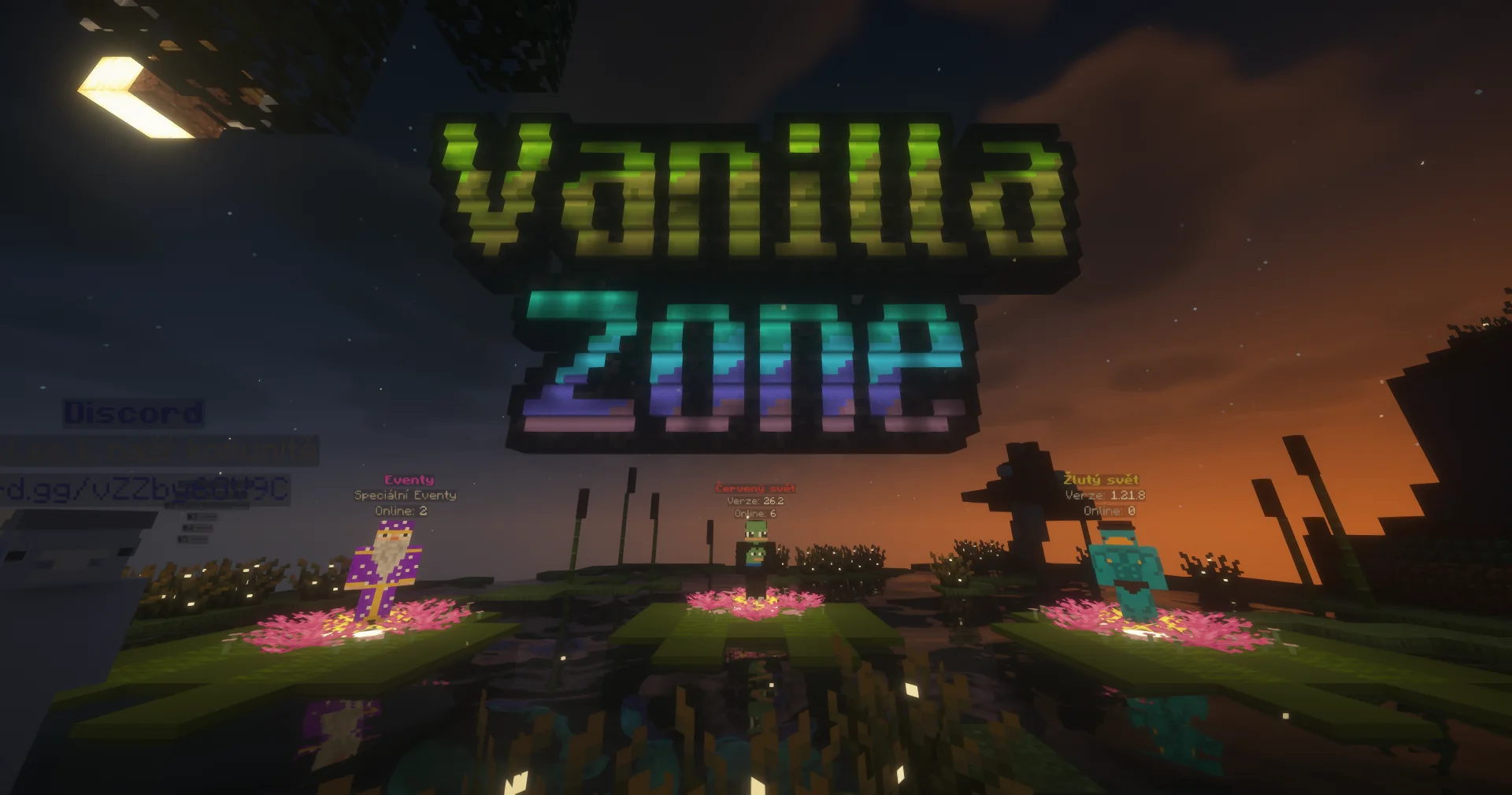 VanillaZone lobby
