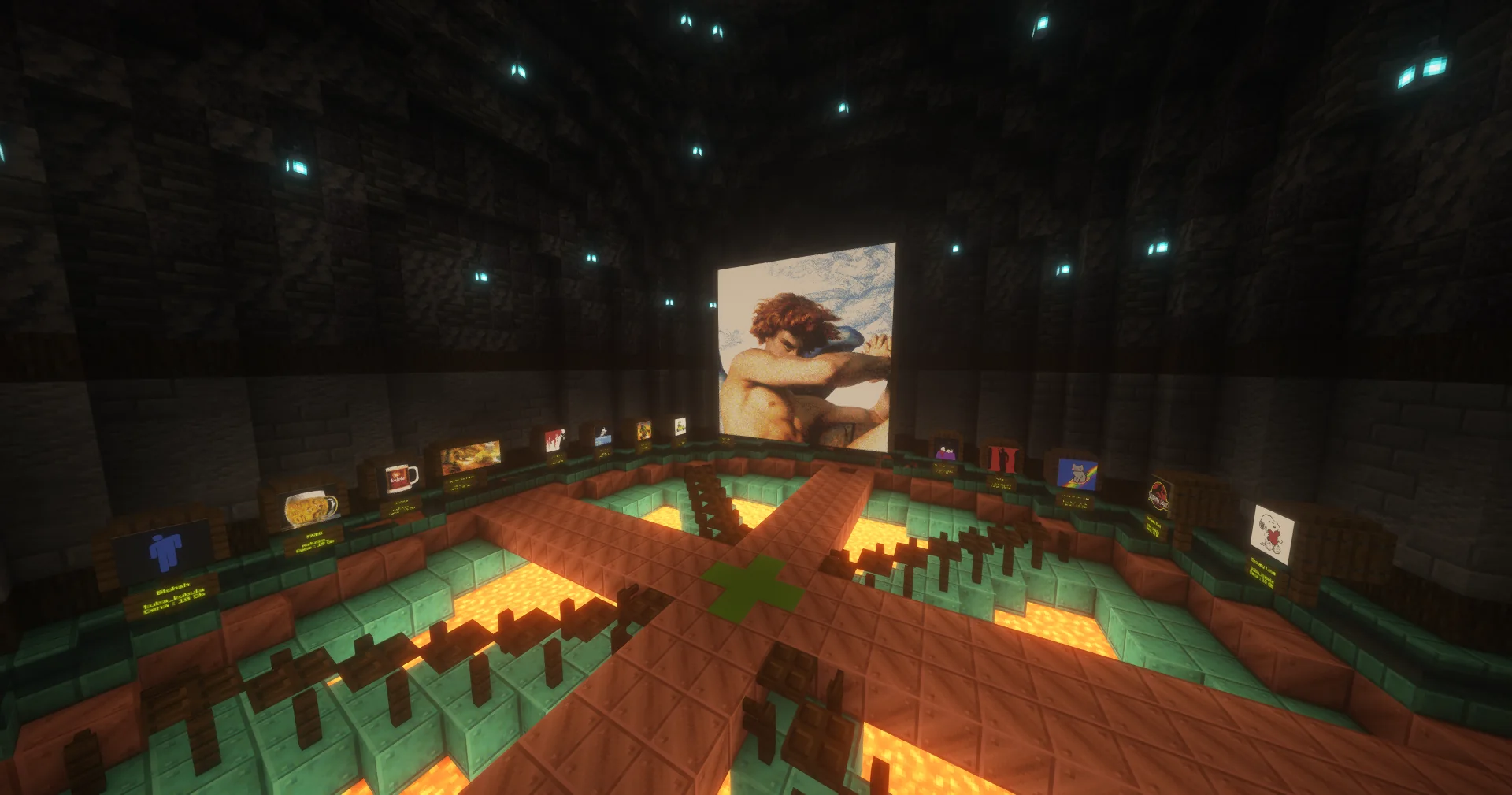 10×10 mapart na VanillaZone